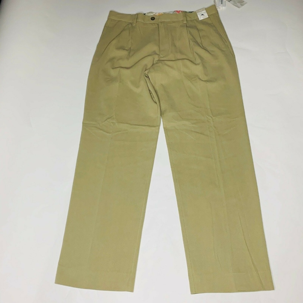 Tommy Bahama Pants Sz 34 Waist 32 Inseam Silk New - Picture 3 of 8